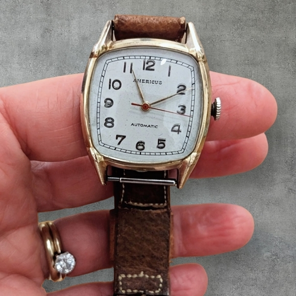 Vintage Americus Gold filled watch - Picture 3 of 16